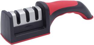 Iktu 3 Slots Knife Sharpener Tool, 1 Piece (Random Colors) Knife Sharpening Steel