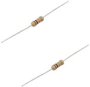 EMERGING TECHNOLOGIES 100 PCS 220 OHM 0.25W RESISTOR CARBON FILM RESISTOR CFR Fixed Resistor