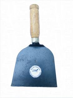 Kenware Desi Khurpi or Khurpa Heavy Duty - Rust Resistant Garden Tool for Quicker Work - Digs Through Rocky/Heavy soils - Trowel (Big) 23 cm Garden Trowel