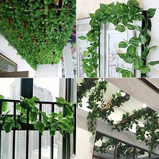 Ryme Pack Of 4 Money Plant Bail Artificial Plant