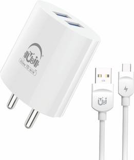 U&i 44 W Quick Charge 2.4 A Wall Charger for Mobile with Detachable Cable