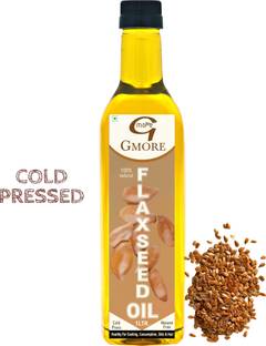 Gmore Cold Pressed - Edible - Virgin - Flaxseed Oil Flaxseed Oil PET Bottle