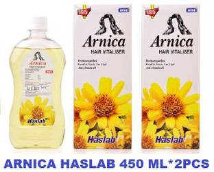 arnica HASLAB (HAIR VITALISER 900 ML) 450 ML*2PCS Hair Oil