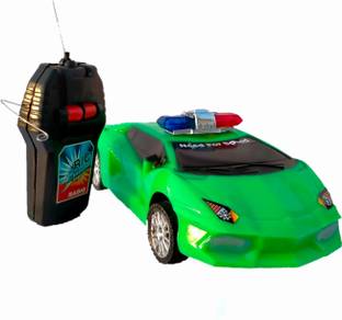 Shriganpati Toys Remote Control Police Car With Light, Racing Car, Stylish Smart Look & Modern Design-RC Vehicle Toy for Kids
