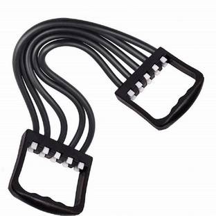 KRISHNA Body Builder Chest Expander Silicon Multicolor Resistance Tube