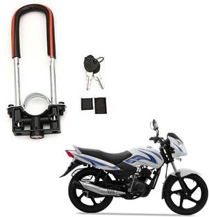 BRPEARl Bike Front Shocker Wheel Lock-162 Bike Front U-Type Anti Theft Wheel Lock For TVS Sport Wheel Lock