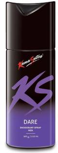 क्स Kama Sutra DARE Deodorant Spray Men डिओडोरेंट स्प्रे  -  पुरुषों के लिए