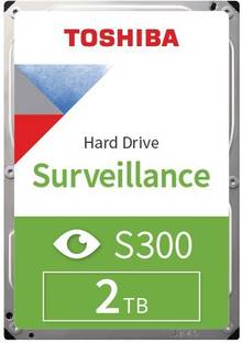 TOSHIBA S300 2 TB Surveillance Systems NA SATA Internal Hard Disk Drive (HDD) (HDWT720UZSVA)