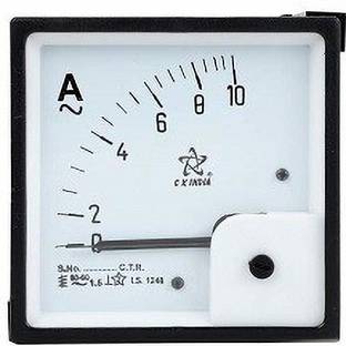 CKINDIA 96MM ANALOG 10 AMPERE Voltmeter