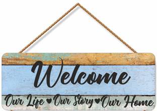 Brothers Creation  Design Door Hanging Wall Decor Plaque Sign for Room Decoration