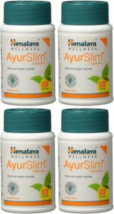 HIMALAYA Wellness AyurSlim Capsules |Weight Management| (Pack of 4, 4*60CAP)