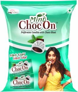 Mahak Mint Chocon Candies / Mint / Mouth Fresh/ Mint and Choco (485g) mint, chocolate Mint