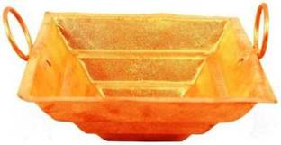 shri snand Puja Pure Copper Hawan Kund ( 6 inches)
