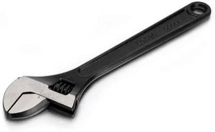 NSV Heavy Duty 12" Adjustable Heavy Duty Spanner 12" Inches. Single Sided Open End Wrench