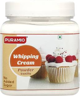 PURAMIO Whipping Cream Powder Vanilla- (No Added Sugar), Icing