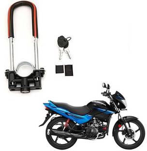 BRPEARl Bike Front Shocker Wheel Lock-104 Bike Front U-Type Anti Theft Wheel Lock For Hero Glamour Wheel Lock