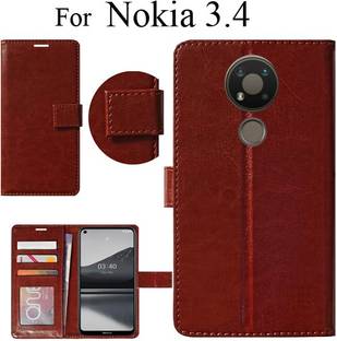 MAXSHAD Flip Cover for Nokia 3.4, Nokia 3.4 Flip Cover, Nokia 3.4 Mobile Cover