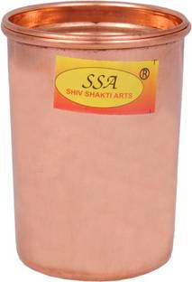 Shivshakti Arts SSA-3390-Lid-1 Glass Water/Juice Glass