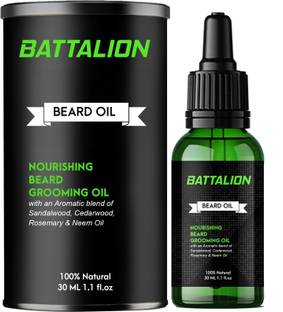 Battalion Beard Growth Oil for strong and healthy beard growth Hair Oil