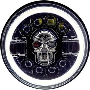Bell 10 LED Headlight for Royal Enfield, Mahindra Bullet 350, Bullet Trials 350, Bullet Trials 500, Thar