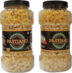 PASTIANO Fusilli and Macaroni Macaroni, Fusilli Pasta