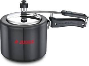Judge by TTK Prestige Vista Induction Base Pressure Cooker Inner-Lid 3 L Inner Lid Induction Bottom Pressure Cooker