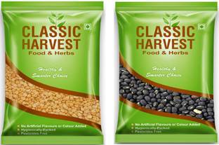 Classic Harvest Organic Black, Yellow Combo (Whole)