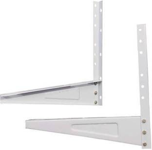 Cromtail Mounting bracket Stand for 1 Ton, 1.1 Ton, 1.2 Ton, 1.5 Ton, 2 Ton AC 47CMx46CM Shelf Bracket (Iron) 40 Shelf Bracket