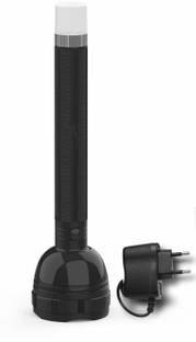 KENNEDE GOLD BRIGHT LIGHT RECHARGEABLE TORCH WITH LIGHT WITH LONG RANGE FOCUS Torch
