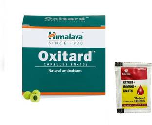 HIMALAYA A Combo natural & herbal Product Oxitard Capsule help in The antioxidant Nature