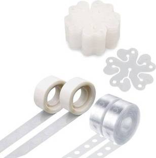 FLIPZONE Balloon Decorating Strip Kit (2x balloon tape strip(5ft/Pcs with 110 holes), 2x tie tools, 2x glue craft point(100/pcs) and 5 x convenient holder clips