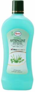 Ayur Herbal Astringent With Aleo Vera 100ml Pack of 5 Face Wash