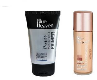 BLUE HEAVEN Perfect Match Studio Perfection Primer with oil free foundation
