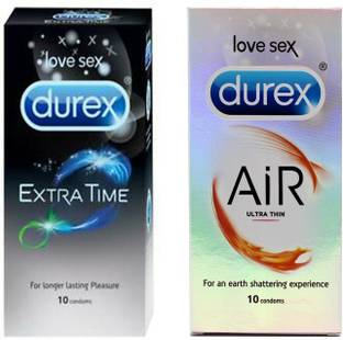 DUREX extra time + air ultra thin Condom