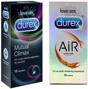 DUREX mutual climax + air ultra thin Condom