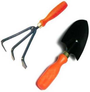 ERIN Garden Tool Kit - 2 Cultivator and Trowel (2 PC) Set (2 Tools) Garden Tool Kit