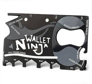 Right Gear Wallet Ninja Multi Utility Tool 18 Multi-utility Knife
