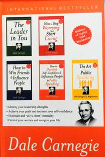 dale carnegie set of 5 books