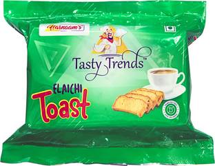 tasty trends Elaichi Toast 70 gms x 20 packs Elaichi flavored Elaichi Rusk