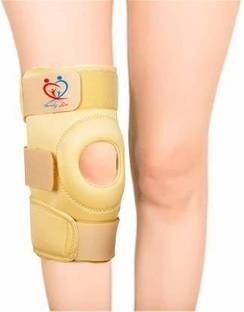 Family Line OpenPatellaHingedKneeJointpainReliefKneSupport(BeigeXL22"- 24.4"inchesSupport Knee Support