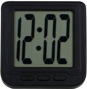 OXOUR Digital Black Clock