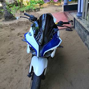 Ride Adventure Pulsar 200 Old Visor Bike Windshield