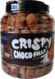 Rivazo Multigrain Chocolate Fills With Richness of Corn,Oats,Wheat and Rice for Power Packed Breakfast Cereal in Pet Jar 750 Grams Plastic Bottle