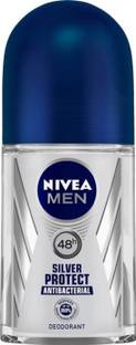 NIVEA silver control Deodorant Roll-on  -  For Men