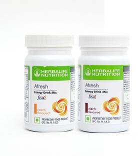 Herbalife Nutrition AFRESH COMBO PEACH+ELAICHI Energy Drink