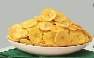FreshoCartz Yellow Banana Chips | Banana Wafers | Kela Wafers | Yummy Crispy Snacks (900gm)