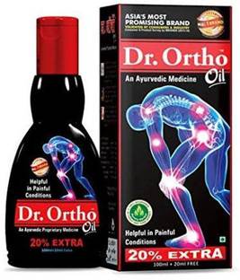 Dr. Ortho Joint Pain Relief Oil (Pack of 1, 1*120ml)