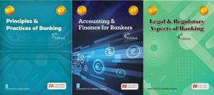 JAIIB - PPB + Accounts + LAB - Macmillan - New Latest Editions - Set Of 3 Books