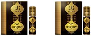 AROCHEM Aro Magnet perfume / Attar long lasting fragrance (Pack of 2) Herbal Attar