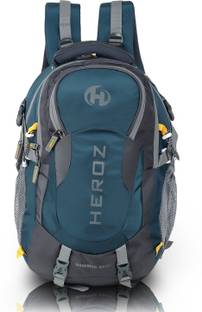 HEROZ Hammer 35 Ltrs Travel Laptop Backpack [Water Resistant] Slim Durable College School Computer Boo...